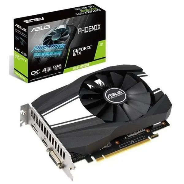 کارت گرافیک ایسوس مدل PH-GTX1650S-O4G با حافظه 4 گیگابایت ASUS PHOENIX GTX 1650 SUPER OC 4GB Graphics Card - 4