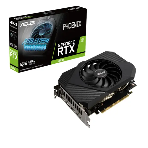 کارت گرافیک ایسوس مدل PH-RTX3060 12G ASUS PH-RTX3060-12G Phoenix GeForce RTX 3060 Graphics Card - 2