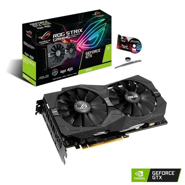 کارت گرافیک ایسوس مدل ROG-STRIX-GTX1650-A4G-GAMING با حافظه 4 گیگابایت ASUS ROG-STRIX-GTX1650-A4G-GAMING Graphics Card - 4