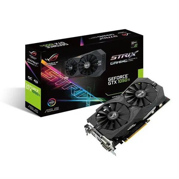 کارت گرافیک ایسوس مدل ROG STRIX-GTX1050TI-O4G-GAMING ASUS ROG STRIX-GTX1050TI-O4G-GAMING Graphics Card - 5