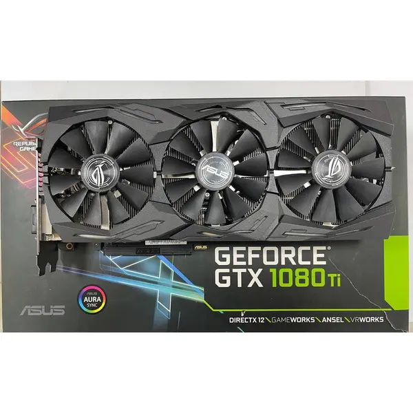 کارت گرافیک ایسوس مدل ROG-STRIX-GTX1080TI-O11G-GAMING Asus ROG-STRIX-GTX1080TI-O11G-GAMING Graphics Card - 5