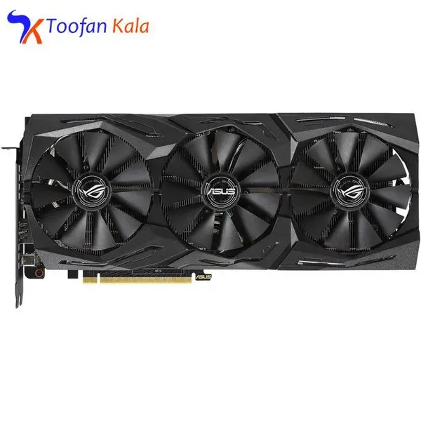 کارت گرافیک ایسوس مدل ROG-STRIX-RTX2060S-A8G-GAMING با حافظه 8 گیگابایت ASUS ROG-STRIX-RTX2060S-A8G-GAMING Graphics Card - 5