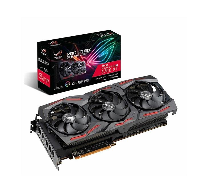 ASUS ROG STRIX RX 5700 XT O8G GAMING 8GB GDDR6 Graphics Card USED Box