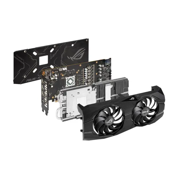 کارت گرافیک ایسوس مدل ROG-STRIX-RX۵۵۰۰XT-O۸G-GAMING با حافظه ۸ گیگابایت Asus ROG-STRIX-RX5500XT-O8G-GAMING Graphics Card - 2