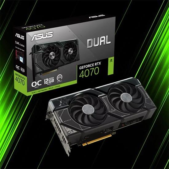 Graphics Card: Asus Dual RTX 4070 OC 12GB