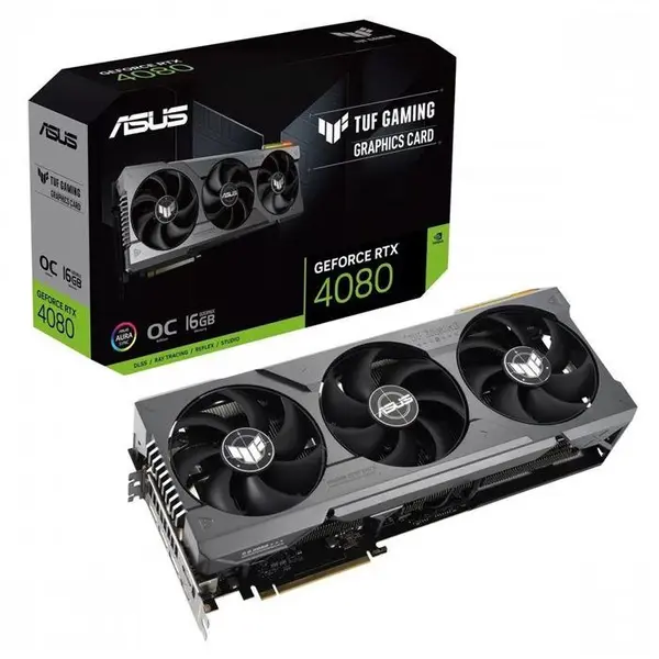 کارت گرافیک ایسوس مدل TUF Gaming GeForce RTX 4080 16GB GDDR6X OC Edition ASUS TUF Gaming GeForce RTX 4080 16GB GDDR6X OC Edition Graphics Card - 4