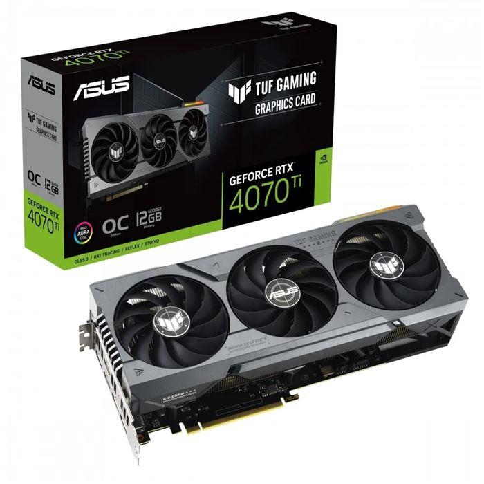 asus TUF GAMING RTX 4070 Ti O12G GDDR6X Graphics Card