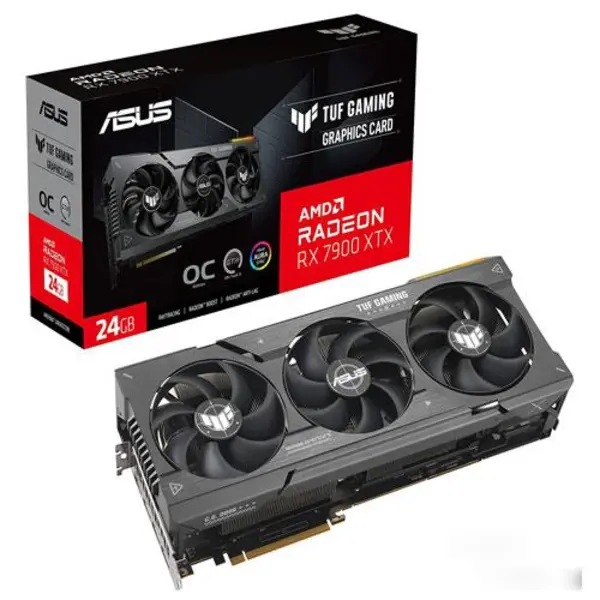 کارت گرافیک ایسوس TUF Gaming Radeon RX 7900 XT OC Edition با حافظه 20 گیگابایت ASUS TUF Gaming Radeon RX 7900 XT OC Edition 20GB Graphics Card - 2