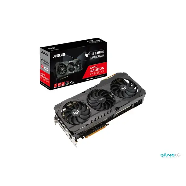 کارت گرافیک ایسوس مدل TUF GAMING RX 6800 XT O16G Graphics Card: Asus TUF RX 6800 XT OC Gaming 16GB - 3