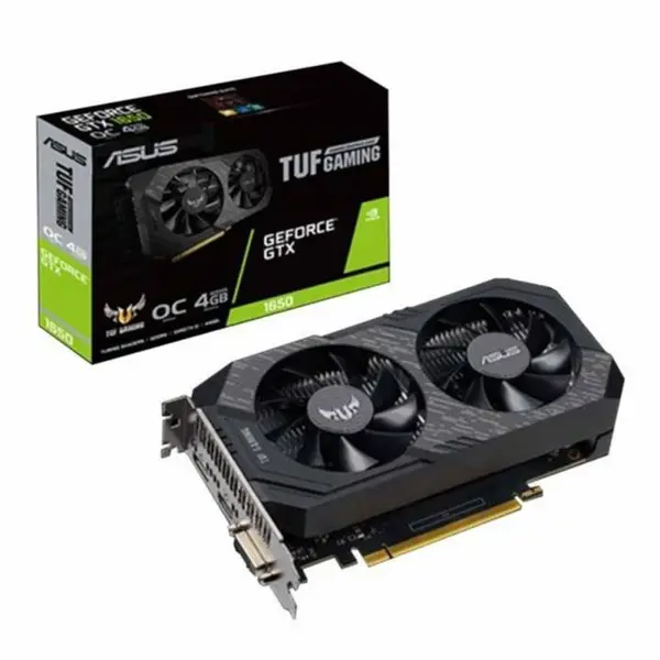 کارت گرافیک ایسوس TUF-GTX1650-O4G-GAMING با حافظه 4 گیگابایت ASUS TUF GAMING GeForce GTX 1650 OC 4G Graphics Card - 4