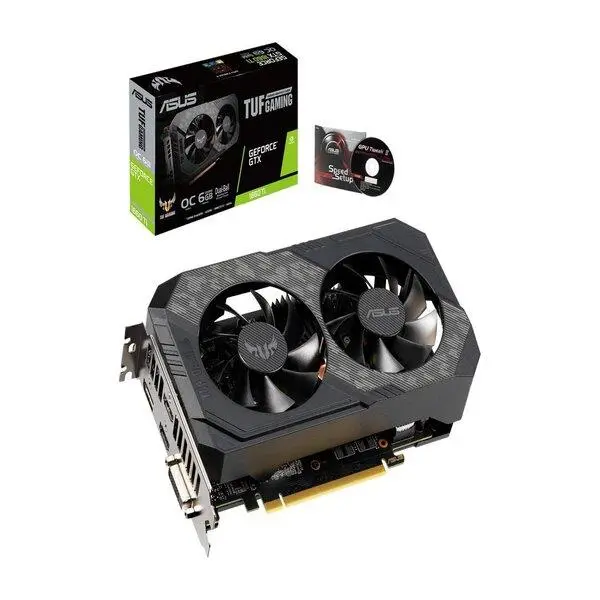 کارت گرافیک ایسوس TUF-GTX1660S-6G-GAMING Asus TUF-GTX1660S-O6G-GAMING Graphics Card - 5
