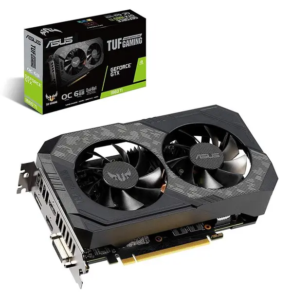 کارت گرافیک گیمینگ ایسوس مدل TUF GTX1660TI O6G EVO ASUS TUF GTX1660TI O6G EVO GAMING Graphics Card - 2