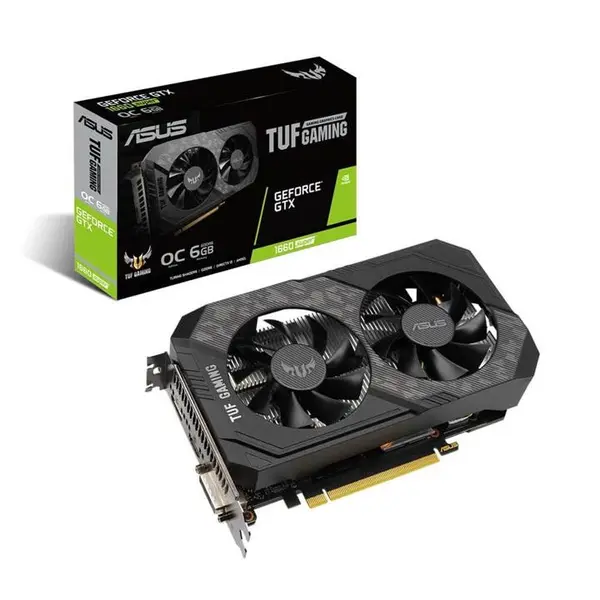 کارت گرافیک ایسوس TUF-GTX1660S-6G-GAMING Asus TUF-GTX1660S-O6G-GAMING Graphics Card - 4