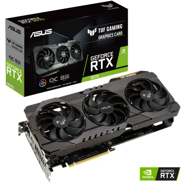کارت گرافیک ایسوس TUF-RTX3070-O8G-GAMING - 3