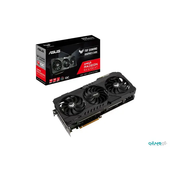 کارت گرافیک ایسوس TUF RX6700XT O12G GAMING Graphics Card: Asus TUF RX 6700 XT OC Gaming 12GB - 2