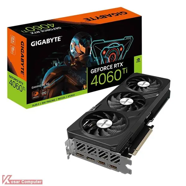 کارت گرافیک زوتاک GAMING GeForce RTX 4060 8GB Twin Edge OC Graphics Card: Zotac RTX 4060 OC Twin Edge Gaming 8GB