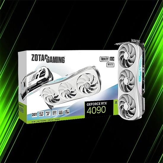Zotac GAMING GeForce RTX 4090 Trinity OC 24GB White Edition Graphics Card