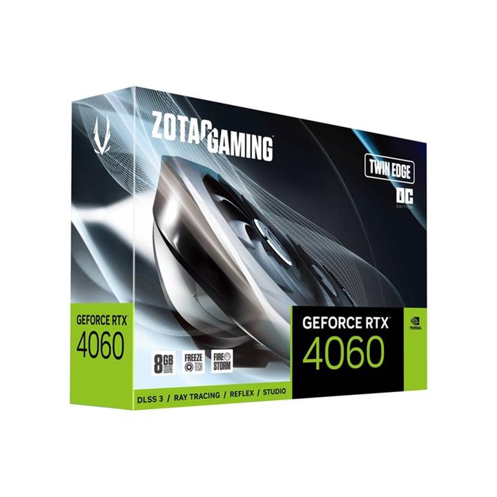 Graphics Card: Zotac RTX 4060 OC Twin Edge Gaming 8GB