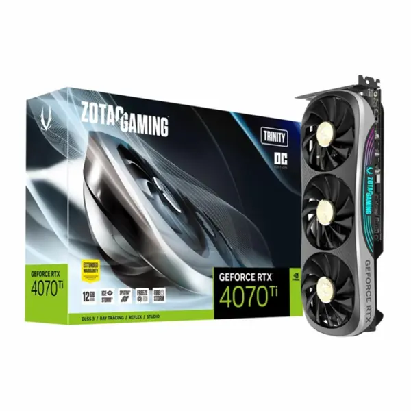 zotac RTX 4070 Ti Trinity OC 12GB GDDR6X Graphics Card
