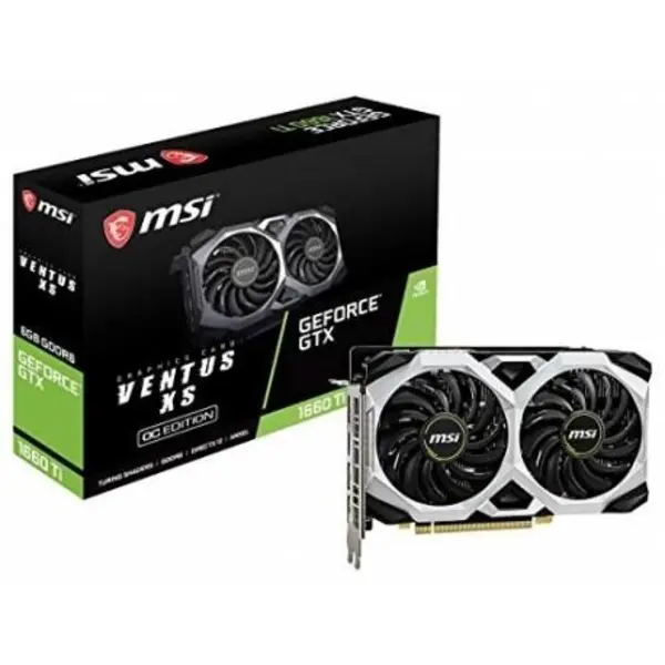 کارت گرافیک ام اس آی مدل GeForce GTX 1660 SUPER VENTUS XS OC با حافظه 6 گیگابایت MSI GeForce GTX 1660 SUPER VENTUS XS OC 6GB Graphics Card - 2