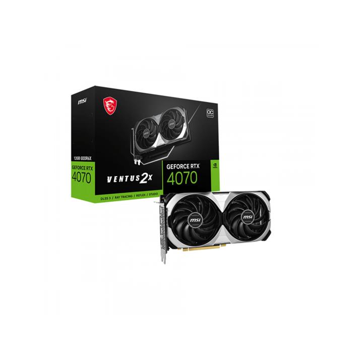 MSI  GeForce RTX 4070 VENTUS 2X 12G OC Graphics Card