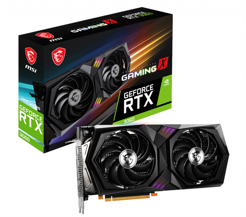 MSI GeForce RTX 3060 GAMING X 12G Graphics Card