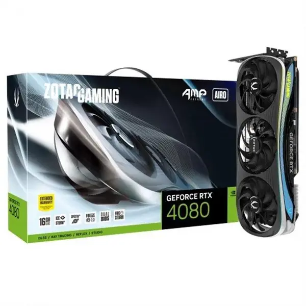 کارت گرافیک زوتک مدل GeForce RTX 4080 16GB AMP Extreme AIRO حافظه 16 گیگابایت ZOTAC GAMING GeForce RTX 4080 16GB AMP Extreme AIRO Graphics Card - 3