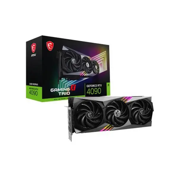 Msi GeForce RTX 4090 GAMING X TRIO 24G GDDR6X Graphics Card