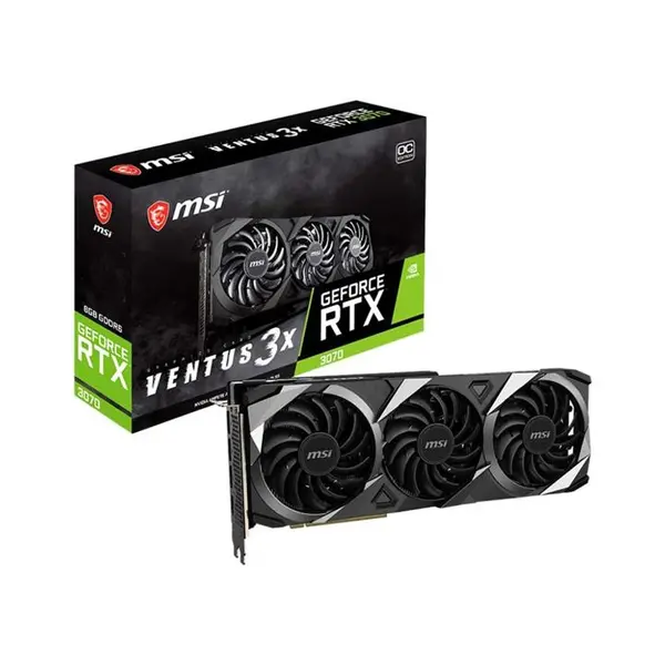 MSI Gaming GeForce RTX 3070 Ventus 3X OC 8GB کارت گرافیک MSI GeForce RTX 3070 Ventus 3X OC - 4