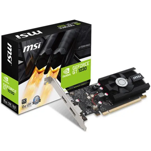 کارت گرافیک MSI GT1030 2GB GDDR5 MSI - GeForce GT 1030 - LP OC - 2GB GDDR5