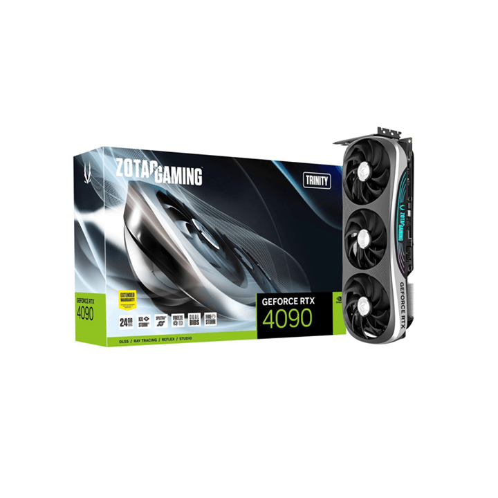 کارت گرافیک زوتک  NO OCZOTAC GAMING RTX 4090 Trinity ظرفیت 24 گیگابایت