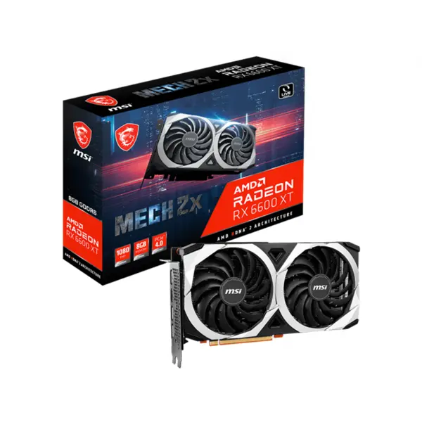 MSI Radeon™ RX 6600 XT MECH 2X 8G Graphics Card