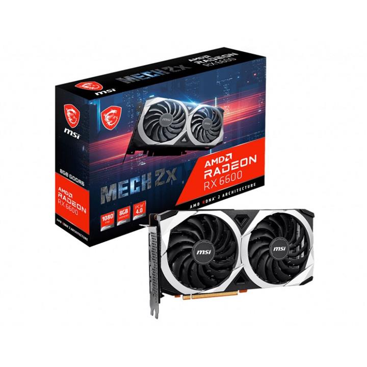 MSI Radeon™ RX 6600 XT MECH 2X 8G Graphics Card