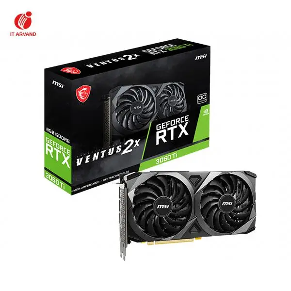 MSI GeForce RTX3060Ti Ventus 2X O8G Graphics Card