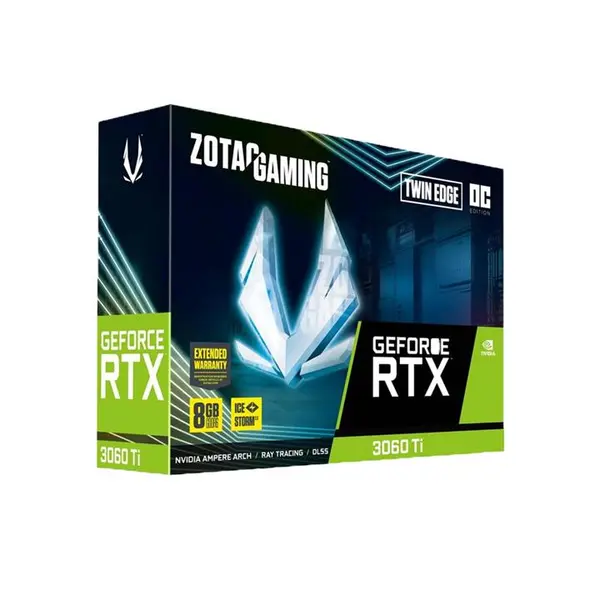 کارت گرافیک زوتک مدل RTX 3060 Ti OC Twin Edge ZOTAC GAMING GeForce RTX 3060 Ti OC Twin Edge 8GB Graphics Card