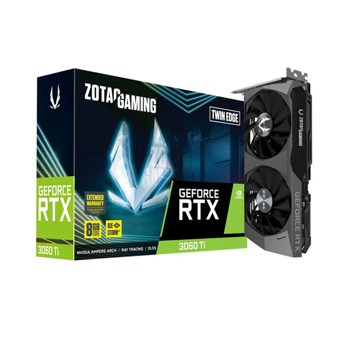 ZOTAC GAMING GeForce RTX 3060 Ti Twin Edge 8GB Graphics Card