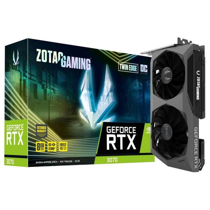 کارت گرافیک RTX 3070 ZOTAC Twin Edge OC 8GB(دست دوم)