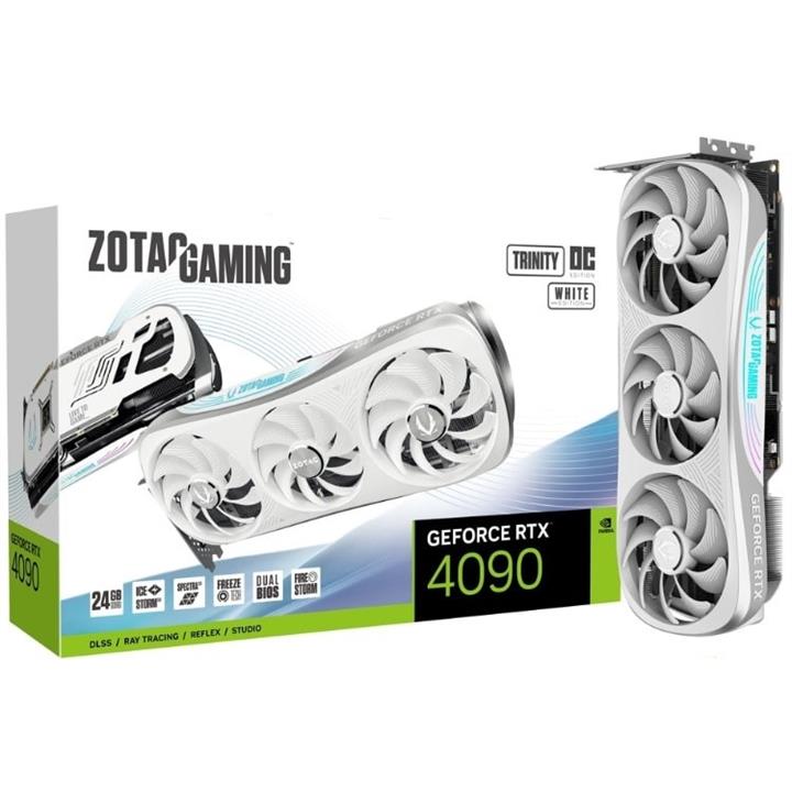 Graphics Card: Zotac RTX 4090 OC Trinity Gaming White Edition 24GB