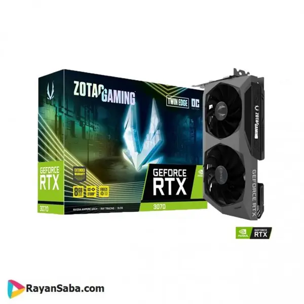 کارت گرافیک زوتاک ZOTAC GAMING GEFORCE RTX 3070 TWIN EDGE OC 8GB VGA: Zotac RTX 3070 Twin Edge OC Gaming 8GB - 2
