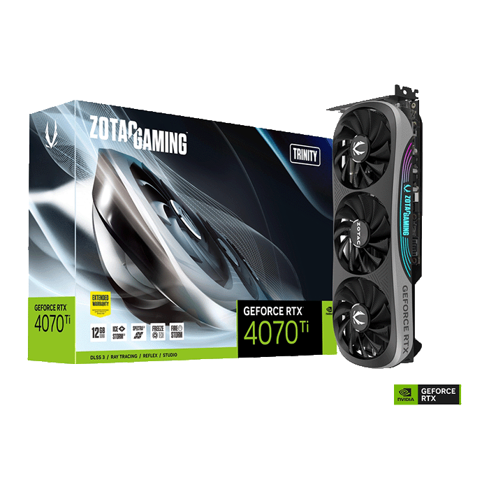 کارت گرافیک زوتک مدل ZOTAC GAMING GeForce RTX 4070 Ti Trinity