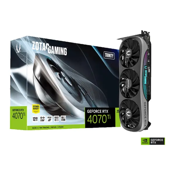 کارت گرافیک زوتک مدل ZOTAC GAMING GeForce RTX 4070 Ti Trinity