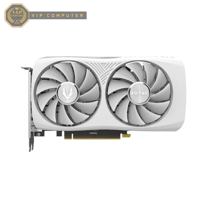 Graphics Card: Zotac RTX 4060 OC Twin Edge White Edition Gaming 8GB