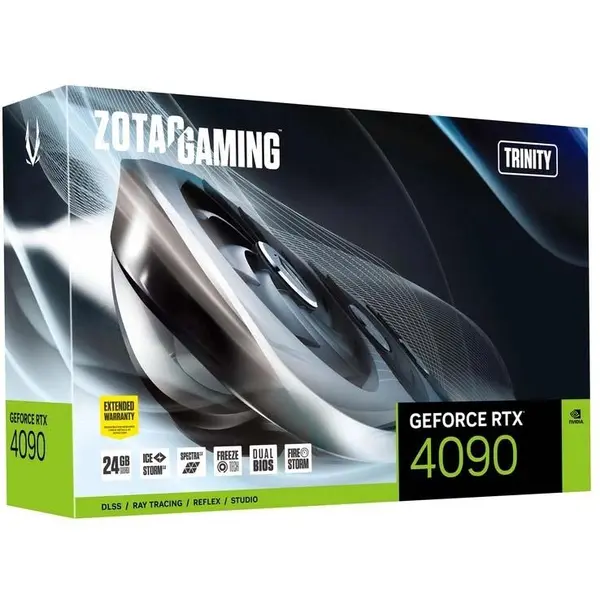 کارت گرافیک زوتک مدل ZOTAC GAMING GeForce RTX 4090 Trinity OC Graphics Card: Zotac RTX 4090 OC Trinity Gaming 24GB