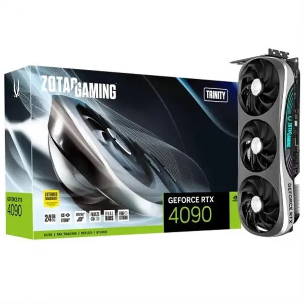 کارت گرافیک زوتک مدل ZOTAC GAMING GeForce RTX 4090 Trinity OC Graphics Card: Zotac RTX 4090 OC Trinity Gaming 24GB