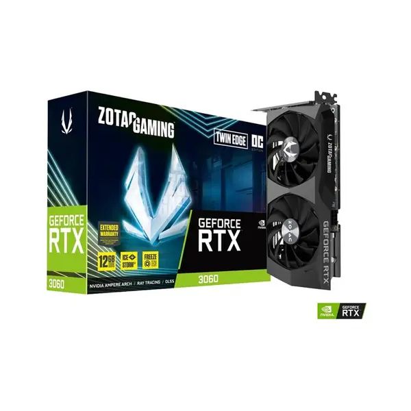 کارت گرافیک زوتک ZOTAC GAMING GeForce RTX 3060 Twin Edge OC 12GB ZOTAC GAMING GeForce RTX 3060 OC Twin Edge 12GB - 2