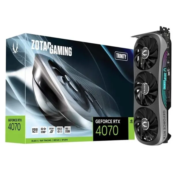 Graphics Card: Zotac RTX 4070 Trinity Gaming 12GB