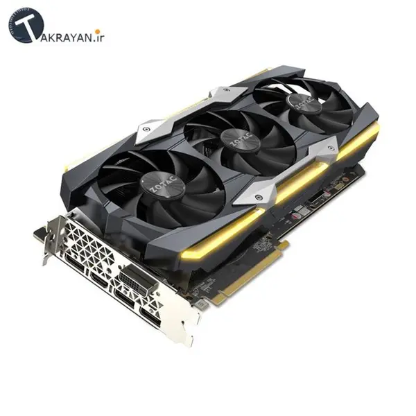 ZOTAC GeForce GTX 1080 Mini 8GB Graphic Card کارت گرافیک زوتاک ZOTAC GeForce GTX 1080 AMP Extreme 8GB GDDR5X Gaming Graphics Card - 2