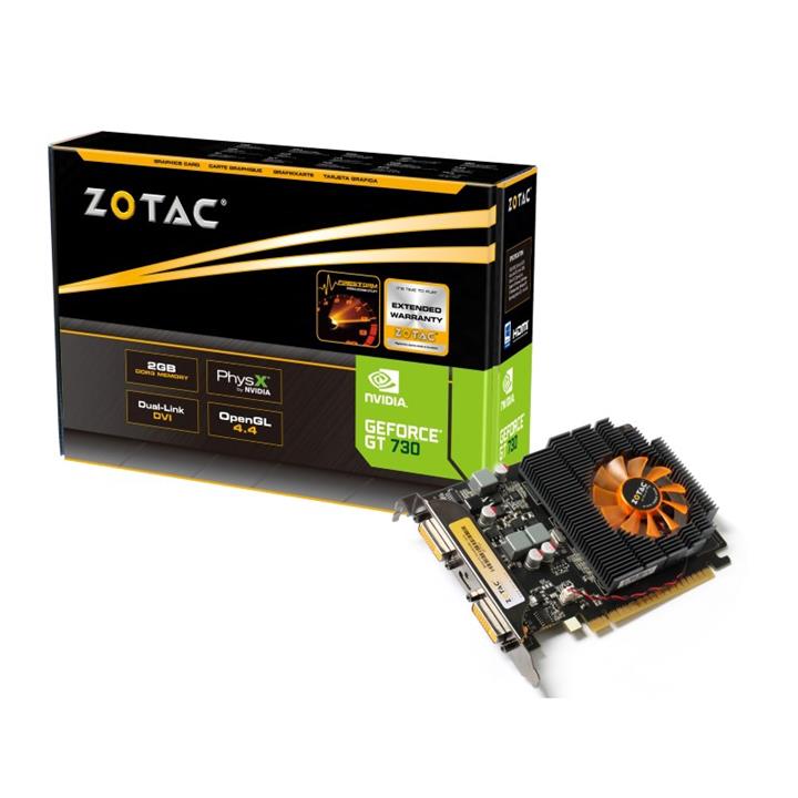 کارت گرافیک زوتاک Zotac GT 730 2G DDR3 Stock