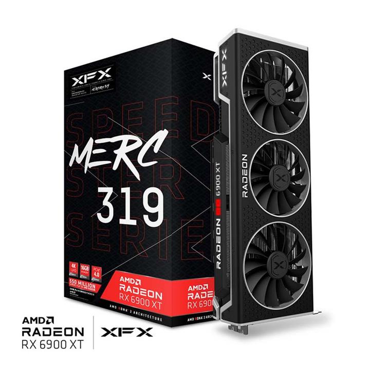 کارت گرافیک 16گیگ ایکس اف ایکس XFX MERC 319 AMD Radeon RX6900XT 16GB استوک