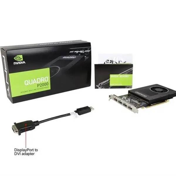کارت گرافیک پی ان وای مدل پی 2000 با حافظه 5 گیگابایت PNY Nvidia Quadro P2000 5GB GDDR5 Graphics Card - 5
